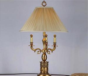 美式客廳臺燈 美式布藝臺燈 廠家 價(jià)格 STD5816