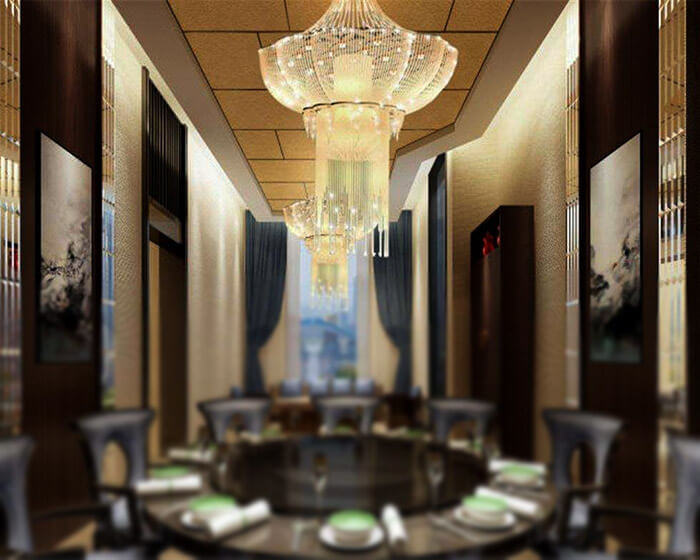 酒店吊燈報價，由源頭吊燈廠家直供