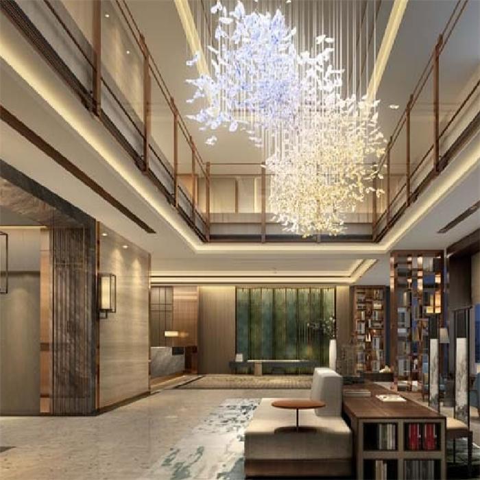 酒店燈飾燈具_大堂燈飾定制什么價格【孫氏照明】